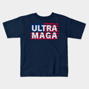 Ultra Maga Anti Joe Biden Kids T-Shirt